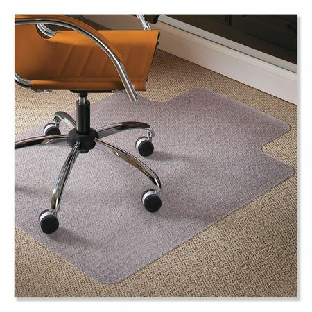 ES ROBBINS Chair Mat 36"x48", Traditional Lip Shape, Clear, for Carpet 141032